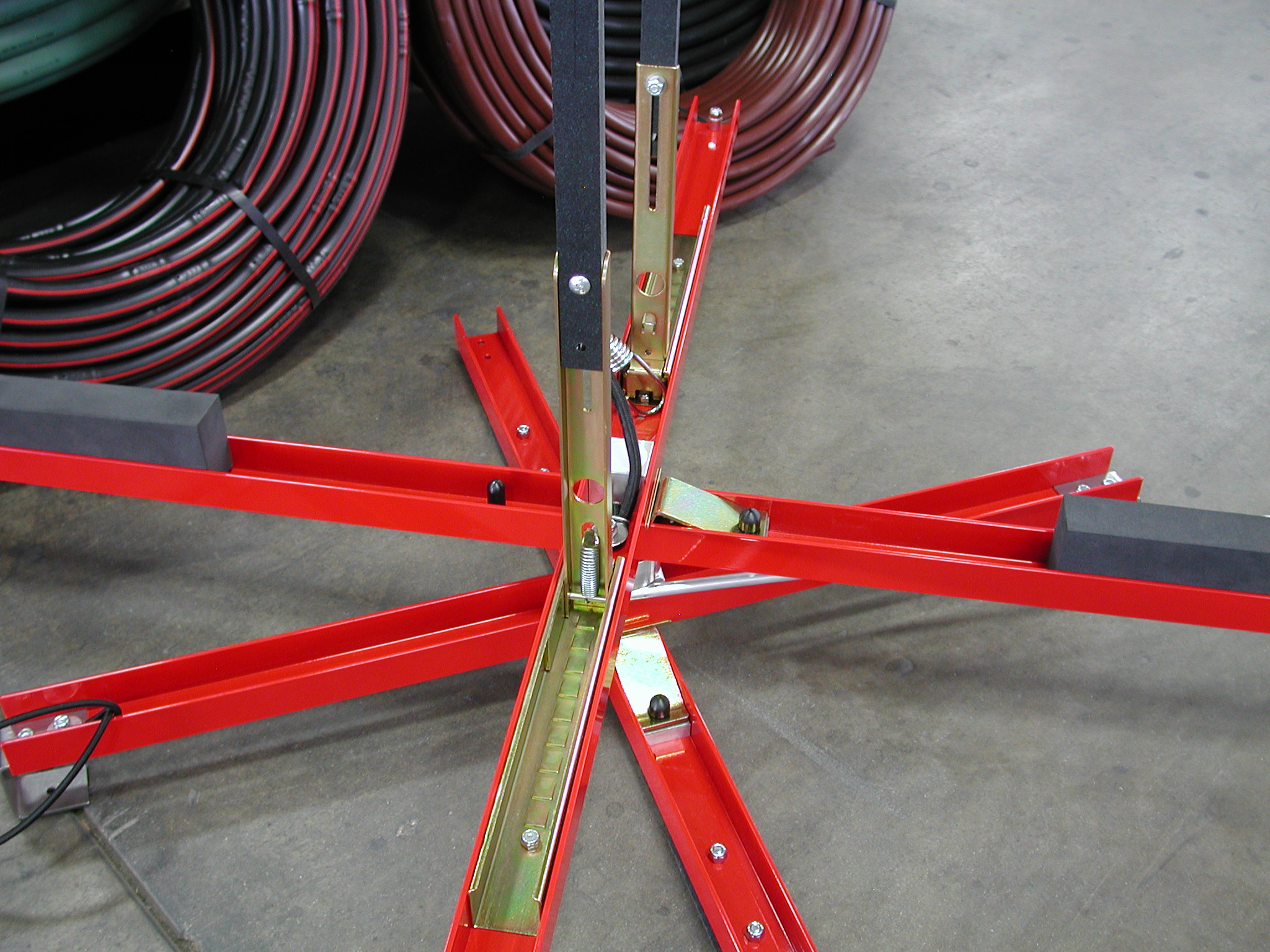 Uncoiler pex tube
